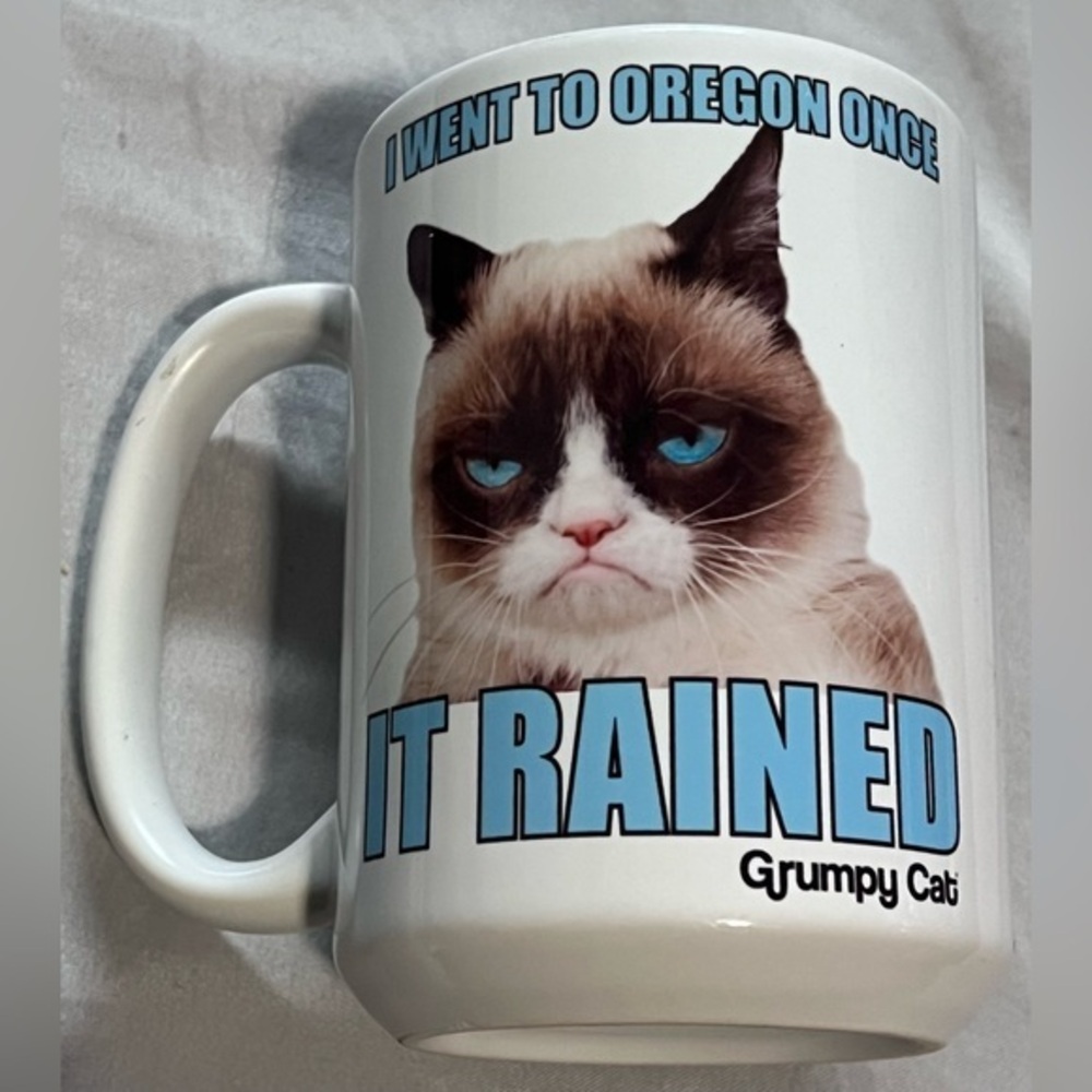 Grumpy cat mug OREGON